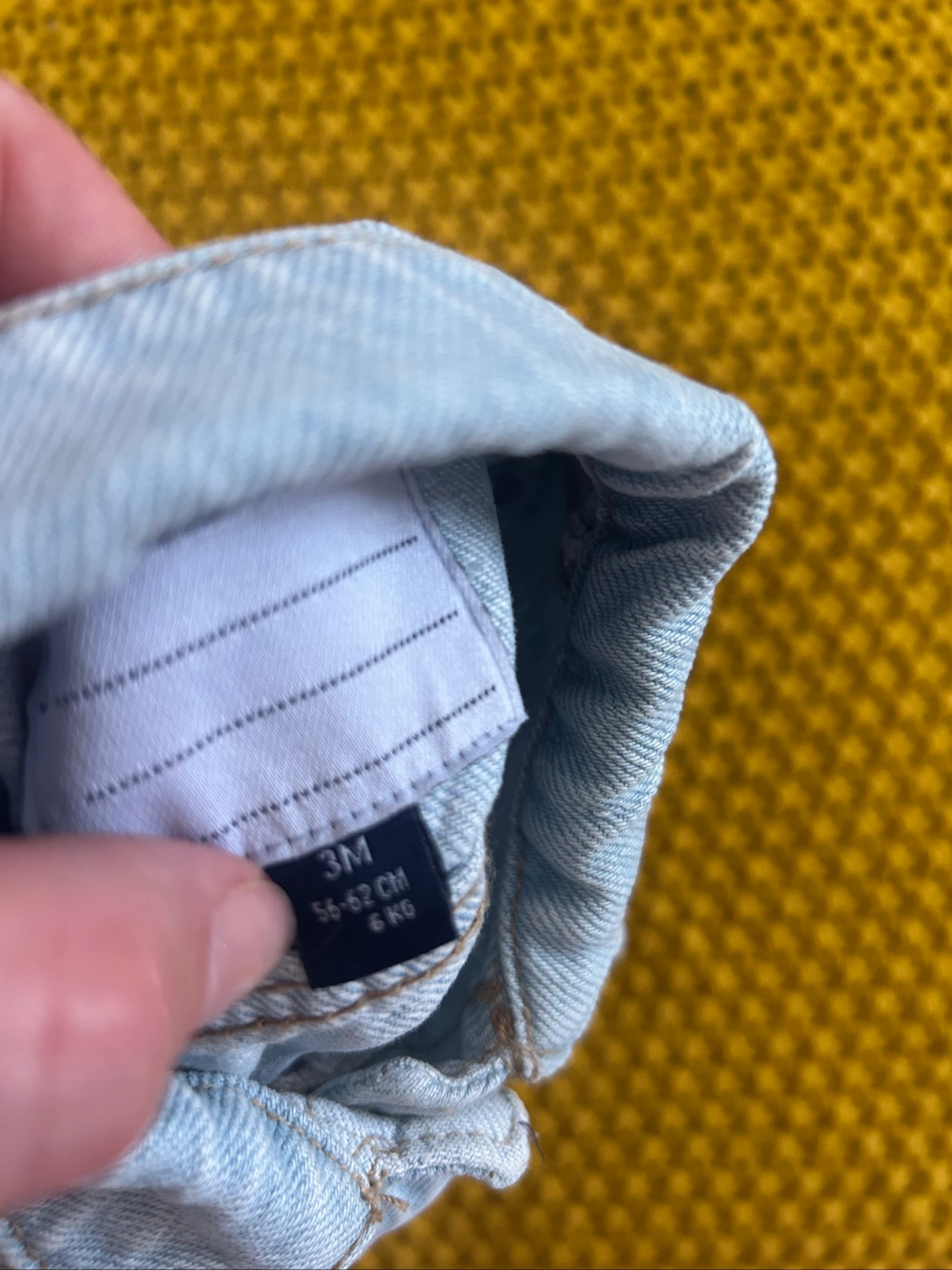 Chaqueta de mezclilla Kiabi 3 meses (56-62 cm) – Muy buen estado – photo 4